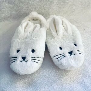 Children’s Place White Bunny Slippers